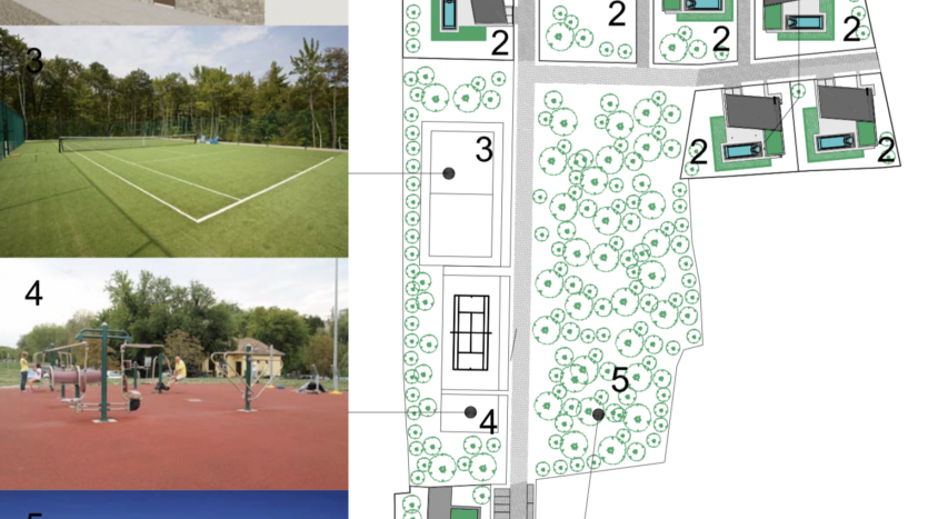 Projekt za integralni hotel, 7 vila i 7 bazena 3