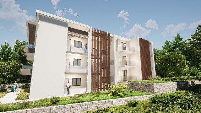 Opatija (Ika), zemljište s dozvolom za 12 stanova, prodaja 4