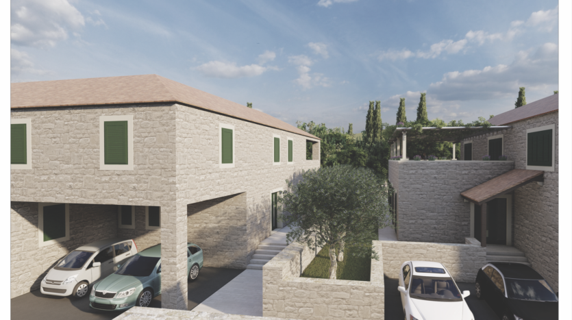 Čilipi, okolica Dubrovnika, zemljište za 4 vile, prodaja 3