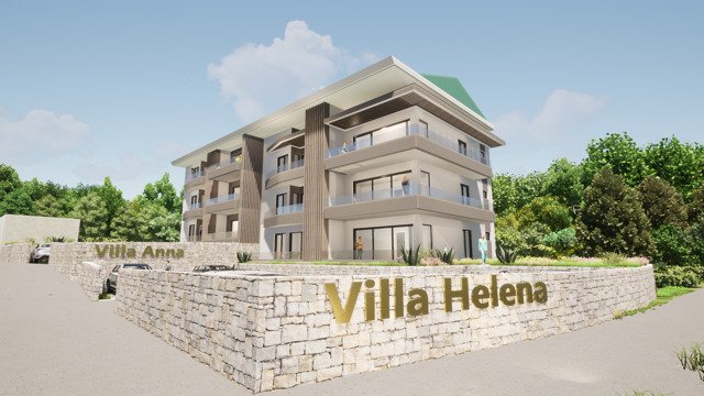 Opatija (Ika), zemljište s dozvolom za 12 stanova, prodaja