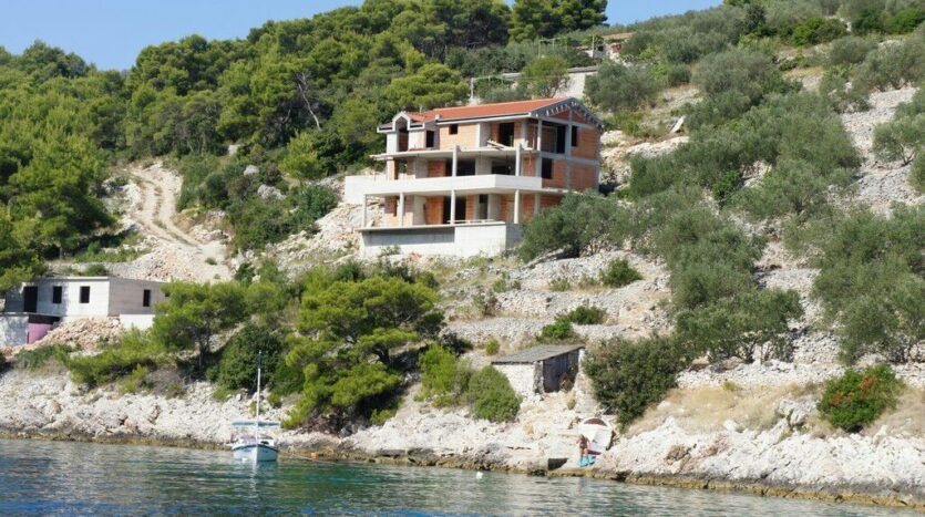 Otok Korčula, Vela Luka, vila, prvi red do mora, prodaja