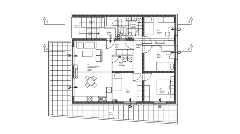 Trešnjevka, novi penthouse, parking, prodaja