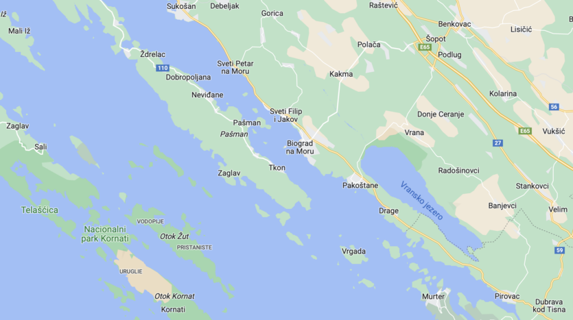 Neviđane, građevinsko zemljište 1200 m2, prodaja