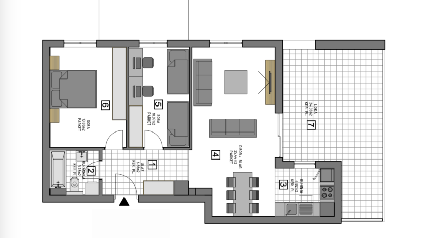 Zadar, novogradnja, penthouse, prodaja