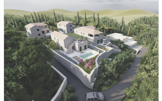 Čilipi, near Dubrovnik, land for 4 villas, sale