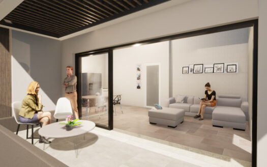 Opatija (Ika), land with permit for 12 apartments, sale