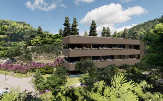 Korčula, luxury apartment, pool, garden, sale