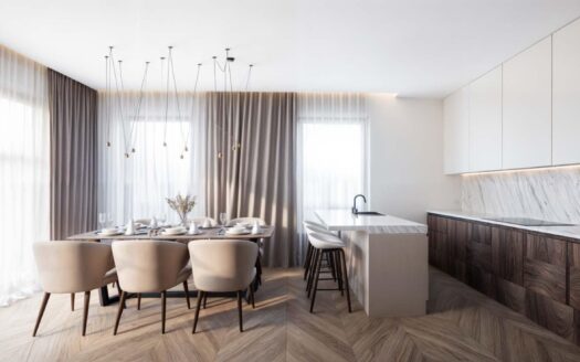 Šestine, new luxury 4-room apartment, garage, sale