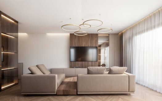 Šestine, new luxury 4-room apartment, garage, sale