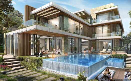 Dubai, Cavalli designed, 6 bedrooms luxury villa, 1.068m2, sale
