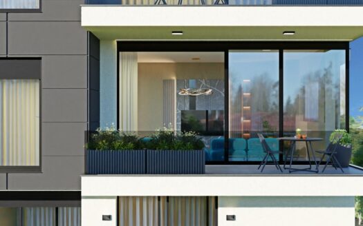 Trakošćanska, new luxury 4-room apartment, garage, sale