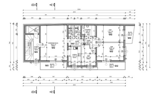 Trakošćanska, new luxury 4-room apartment, garage, sale