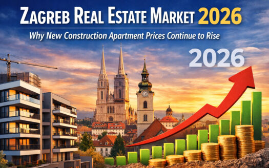 Zagreb Real Estate Market 2026: Why New Construction Apartment Prices Continue to Rise