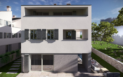 Modern Three-Room Apartment with Terrace | Cres Island