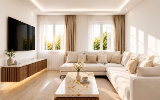 Luxury Three-Room Apartment with Two Loggias | Cres Island