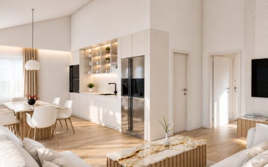 Luxury Three-Room Apartment with Terrace & Loggia | Cres Island