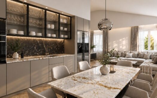 Luxury Three-Room Apartment with Two Terraces | Cres Island