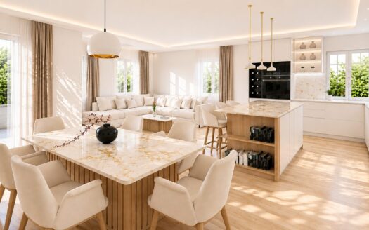 Luxury Three-Room Apartment with Two Loggias | Cres Island