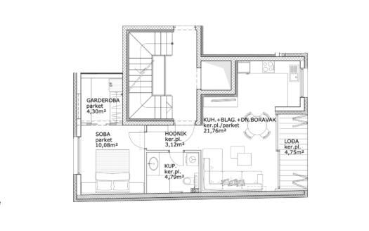 Trešnjevka North – New construction | 47 m² | 2nd Floor | Sale